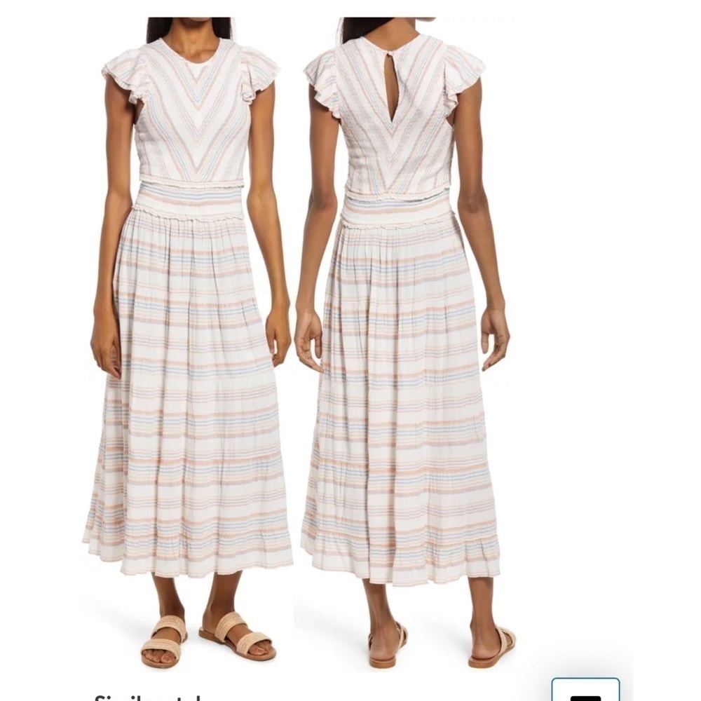 - Saylor Alanna Stripe Dress